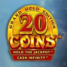 20 Coins Grand Gold Edition logo – Slots by Wazdan at Kingmaker Casino