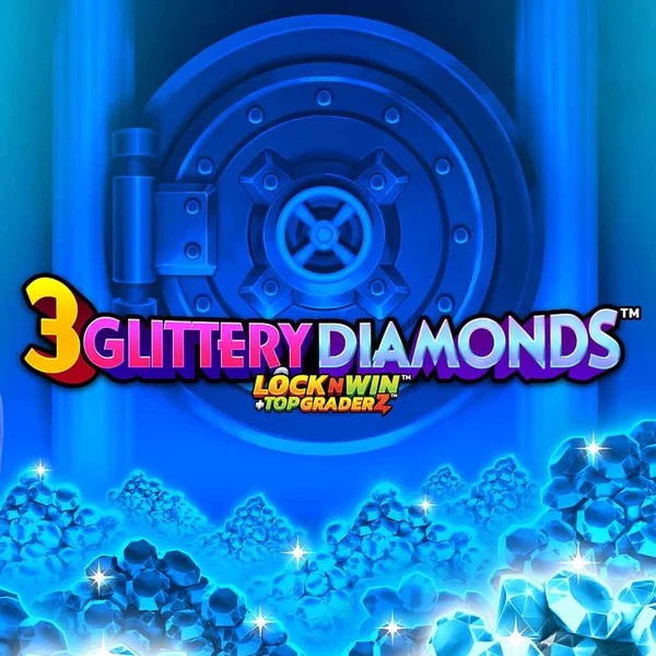 Play 3 Glittery Diamonds slot by PearFiction Studios on kingmakercasino.eu