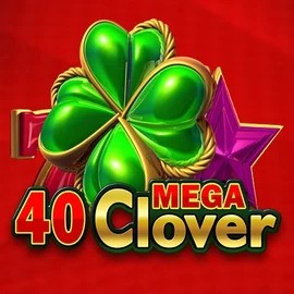 40 Mega Clover slot logo by Amusnet Interactive at Kingmaker Casino
