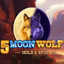 5 Moon Wolf slot icon by Apparat Gaming, available at Kingmaker Casino