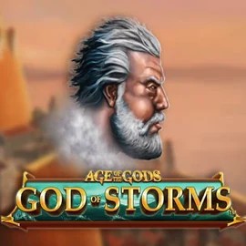 Age Of The Gods: God of Storms casino game by Playtech – featured logo at Kingmaker Casino