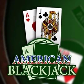 American Blackjack logo – Table Games by Habanero at Kingmaker Casino