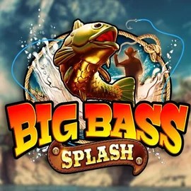 Big Bass Splash slot logo by Pragmatic Play at Kingmaker Casino