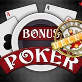 Bonus Poker Deluxe - 3 Hands slot visual from RTG (Reel Time Gaming) available on kingmakercasino.eu