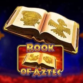 Book of Aztec by Amatic Industries, showcased at kingmakercasino.eu – game logo