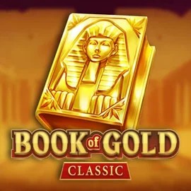Book of Gold Classic online game logo by Playson on kingmakercasino.eu