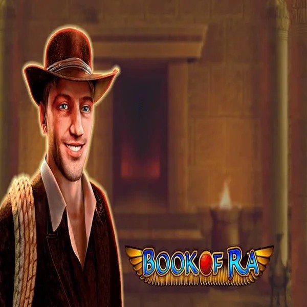 Book of Ra slot icon by Greentube, available at Kingmaker Casino