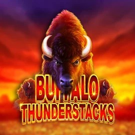 Try Buffalo Thunderstacks slot by Amatic Industries on kingmakercasino.eu – logo image