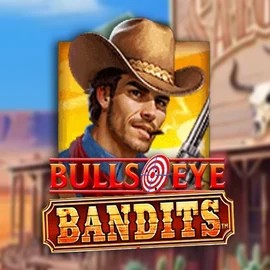 Bulls Eye Bandits online game logo by Origins on kingmakercasino.eu