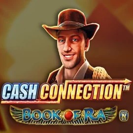 Cash Connection Book Of Ra logo by Novomatic at Kingmaker Casino