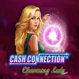 Cash Connection Charming Lady slot logo by Novomatic at Kingmaker Casino