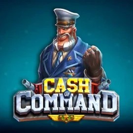 Cash of Command by Play’n GO, showcased at kingmakercasino.eu – game logo