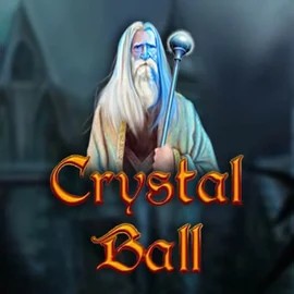 Crystal Ball slot logo by Gamomat at Kingmaker Casino