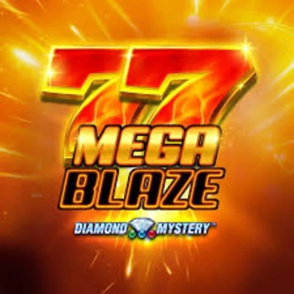 Diamond Mystery Mega Blaze by Greentube, showcased at kingmakercasino.eu – game logo