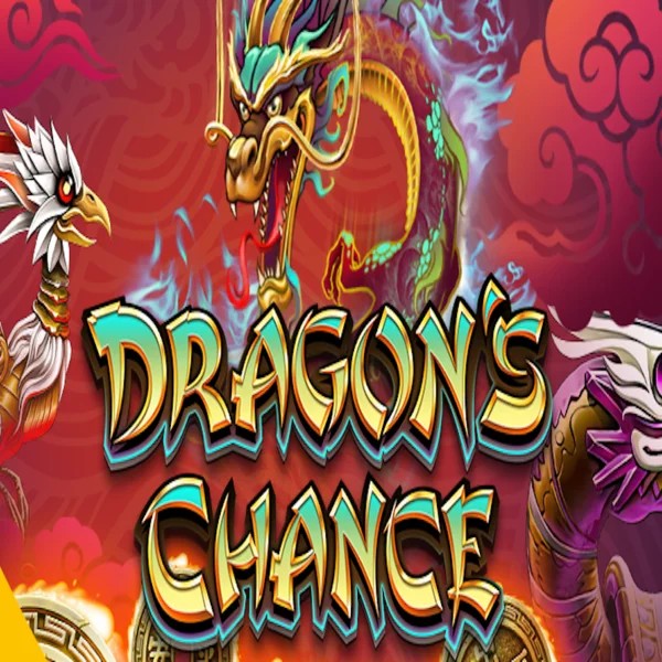 Dragons Chance slot logo by BF Games at Kingmaker Casino