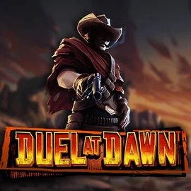 Duel At Dawn slot logo by Hacksaw Gaming at Kingmaker Casino