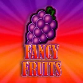Fancy Fruits by Gamomat, showcased at kingmakercasino.eu – game logo