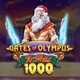 Gates of Olympus Xmas 1000 slot visual from Pragmatic Play available on kingmakercasino.eu
