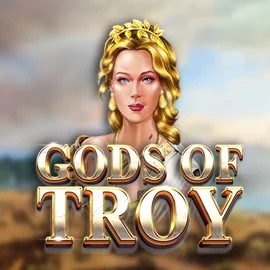 Slots logo of Gods of Troy from Red Tiger Gaming at Kingmaker Casino
