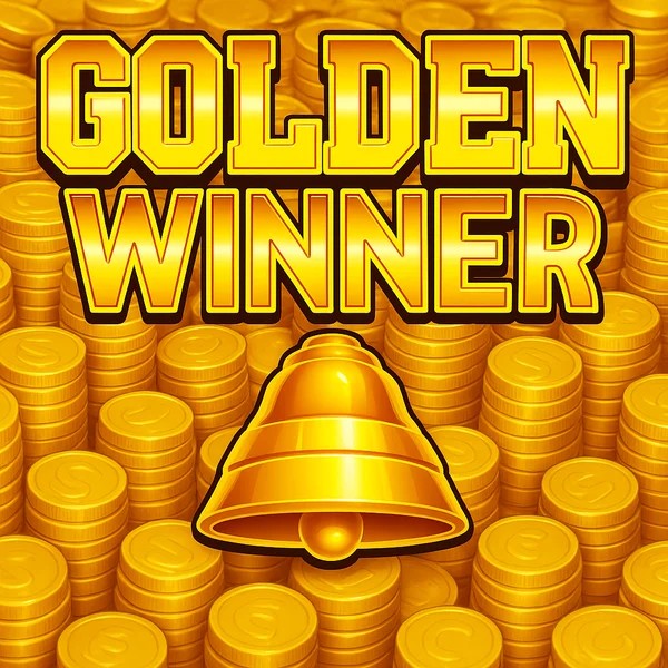 Golden Winner online game logo by Inspired Gaming on kingmakercasino.eu