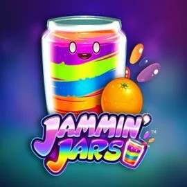 Jammin Jars slot logo by Push Gaming at Kingmaker Casino