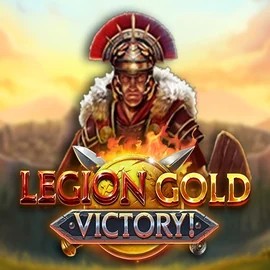 Legion Gold Victory! game by Play’n GO – logo hosted on Kingmaker Casino