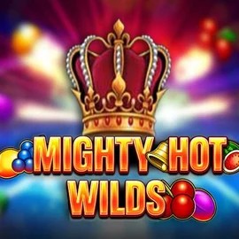 Mighty Hot Wilds logo by Inspired Gaming Kingmaker Casino