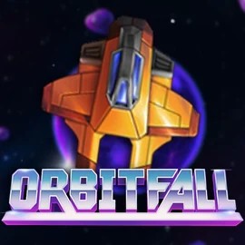 Orbitfall online game logo by ELK Studios on kingmakercasino.eu