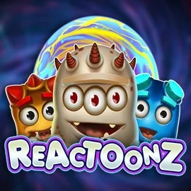Reactoonz logo by Play’n GO Kingmaker Casino