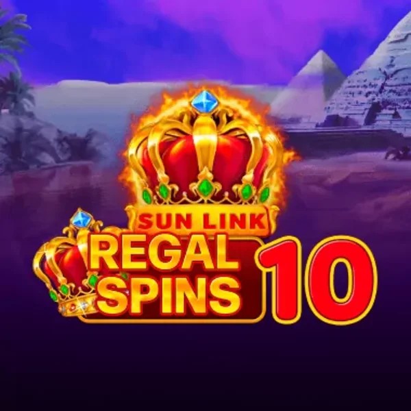 Regal Spins 10 casino game by PatePlay – featured logo at Kingmaker Casino