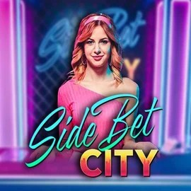 Side Bet City slot visual from Evolution available on kingmakercasino.eu