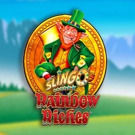 Slingo Rainbow Riches slot icon by Gaming Realms, available at Kingmaker Casino