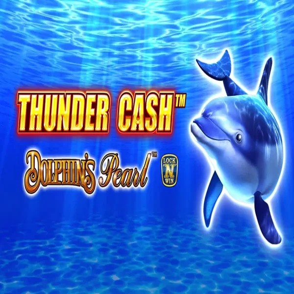 Thunder Cash Dolphins Pearl logo by Novomatic Kingmaker Casino