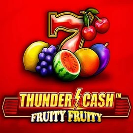 Thunder Cash Fruity Fruity by Novomatic, showcased at kingmakercasino.eu – game logo